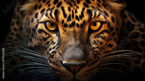Leopard portrait © HN Works