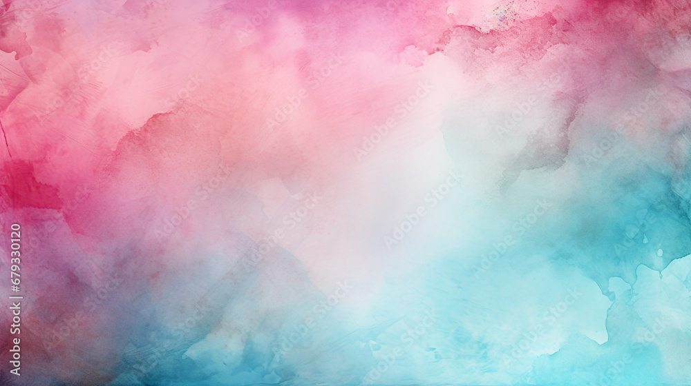 Pink Blue Tie Dye Background 