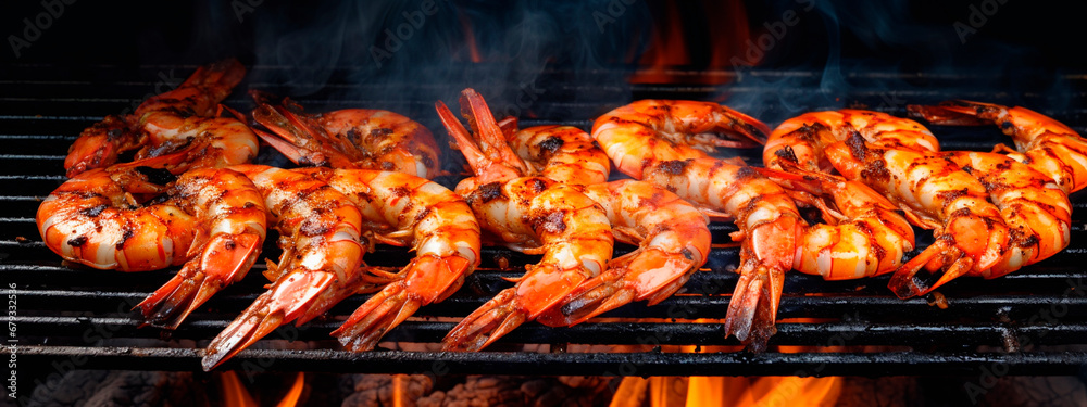 Grilled shrimp are delicious. Generative AI,