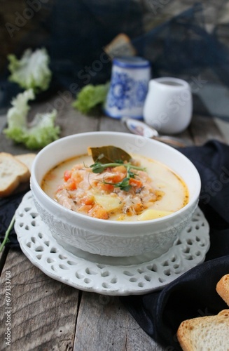 norwegian creamy fish soup