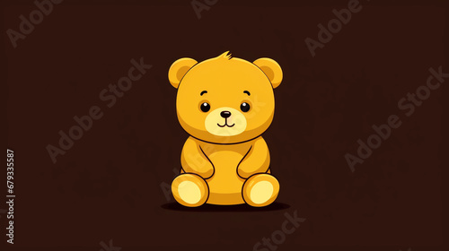 Adorable Bear Emblem cute © Sameera Sandaruwan