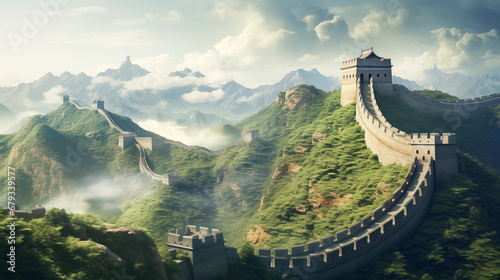 Fotografia Great Wall of china, Great Wall, china, china architecture, china buildings, Asi