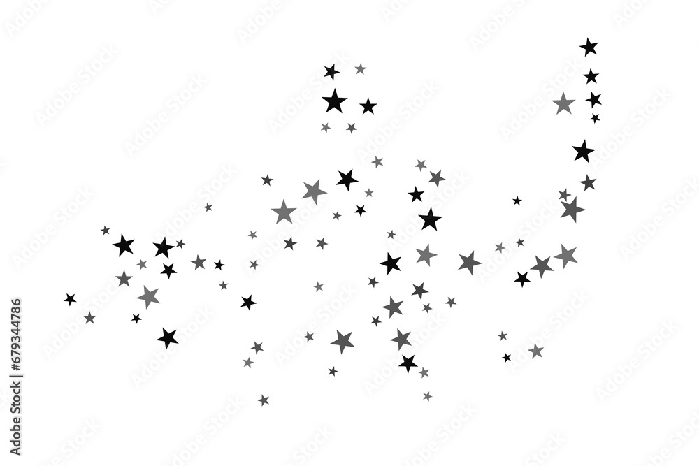 Star confetti. Silver casual confetti background. Bright design pattern. Star confetti. Silver casual confetti background. Bright design pattern.