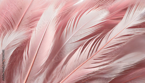 beautiful light pink feather pattern texture background
