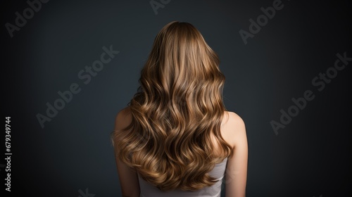 balayage colored long hair, a style statement photo