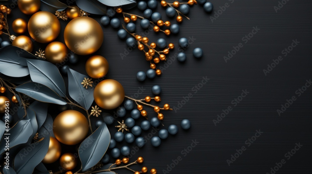 New year minimalistic background AI generated illustration New year minimalistic background AI generated illustration