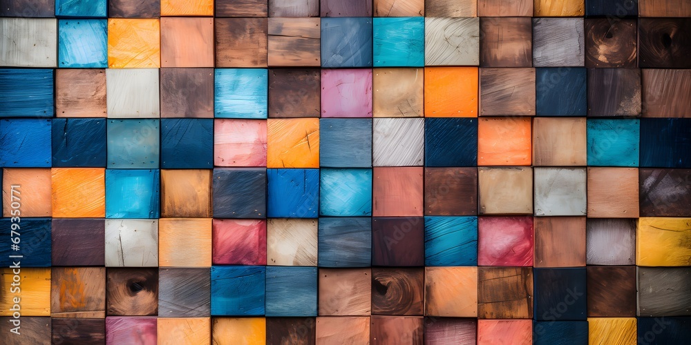 Wood aged art architecture texture abstract block stack on the wall for background. Wood aged art architecture texture abstract block stack on the wall for background.