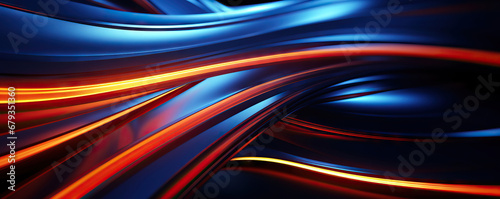 Abstract technology background. Ideal for neural network, cybersecurity, data stream, database, science, supercomputer, cloud computing, etc.
