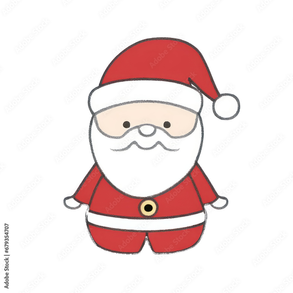 Santa Claus cute cartoon Santa Claus cute cartoon