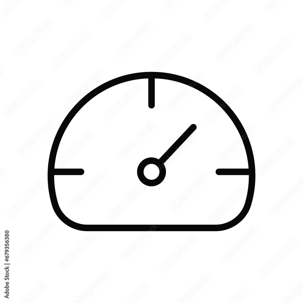 Velocity icon isolate white background vector stock illustration Velocity icon isolate white background vector stock illustration