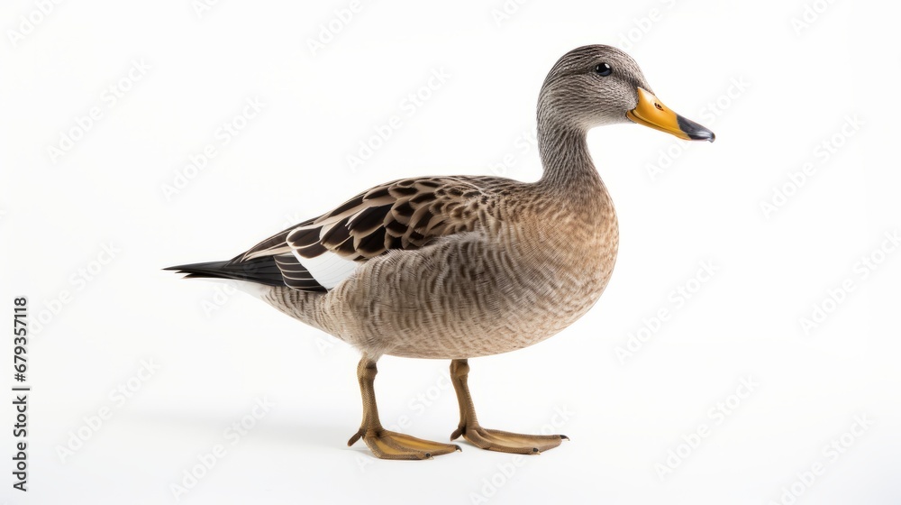 duck full body on white background duck full body on white background