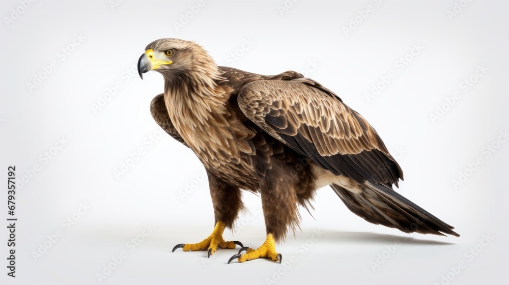 Obraz premium eagle full body on white background