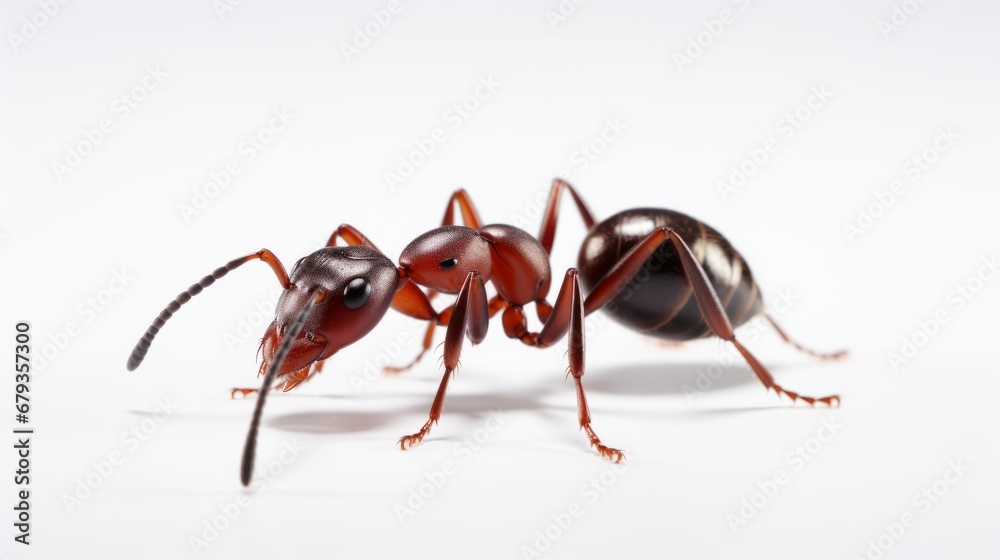 Ant full body on white background Ant full body on white background