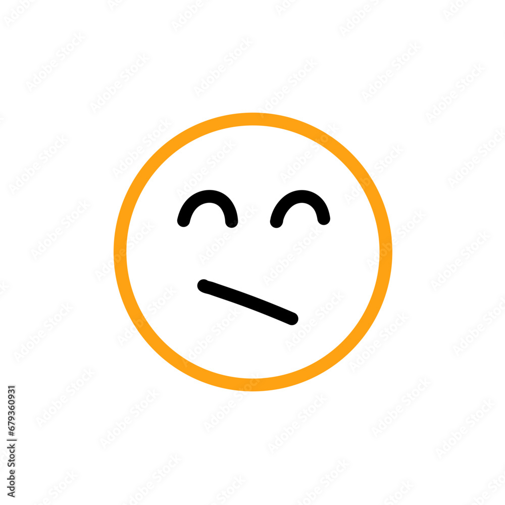 Hand drawn emoji. Doodle emoticons, smile face sketch Hand drawn emoji. Doodle emoticons, smile face sketch