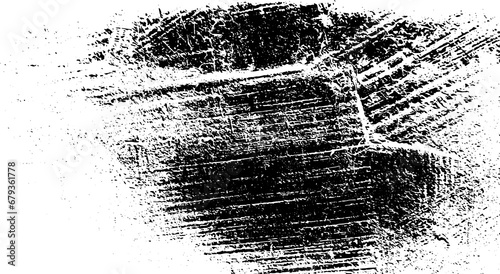 Black grunge abstract blot texture rough old vintage retro overlay isolated png