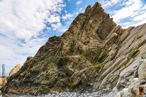 El Garruncho beach. San Esteban. Muros de Nalón