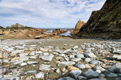 El Garruncho beach. San Esteban. Muros de Nalón
