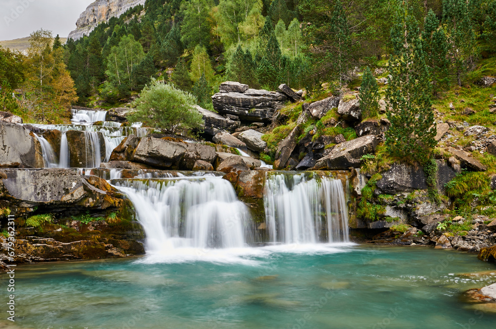 Gradas de Soaso waterfall, Ordesa Natural park