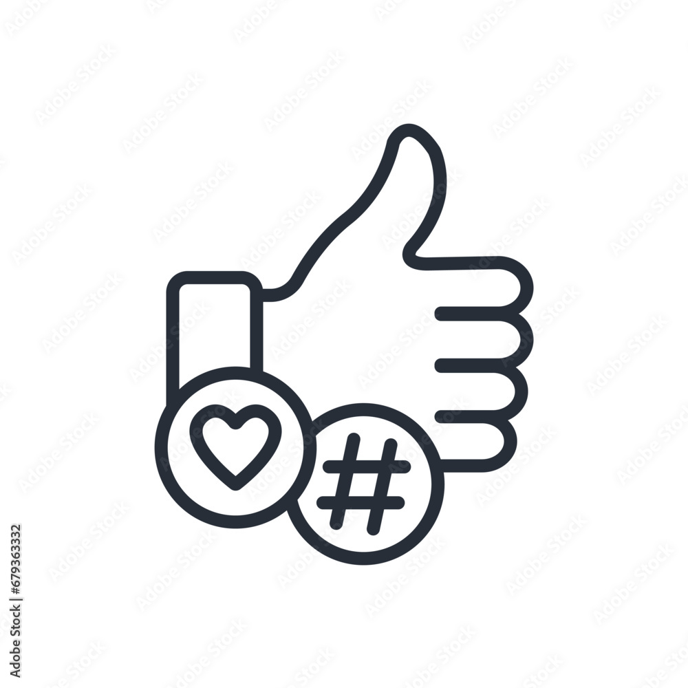 social media icon. vector.Editable stroke.linear style sign for use web design,logo.Symbol illustration. social media icon. vector.Editable stroke.linear style sign for use web design,logo.Symbol illustration.