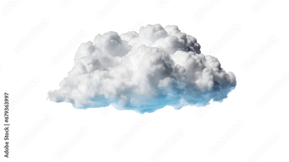 clouds isolated on transparent background