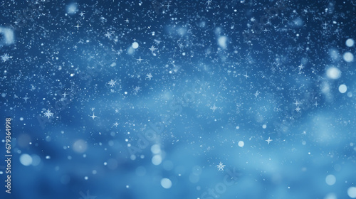 Heavy snowfall in different shapes and forms. Falling Christmas snow. Realistic falling snowflakes isolated on transparent background. Place for text © alexkich
