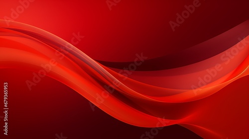 Abstract futuristic red background with glowing light effect.Vector illustration. © Jalal