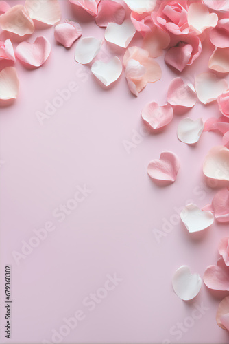 Sweet Valentine Love Pastel Background Wallpaper Gift Card Invitation Loveletter © hotstock
