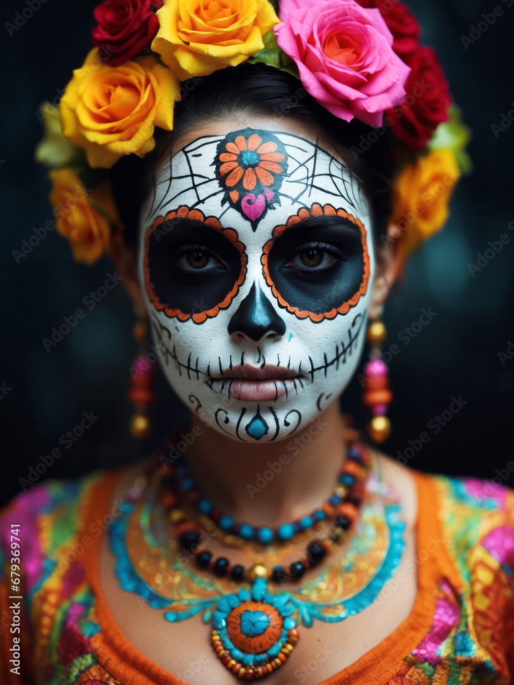 Tag der Toten Mexiko, generated image