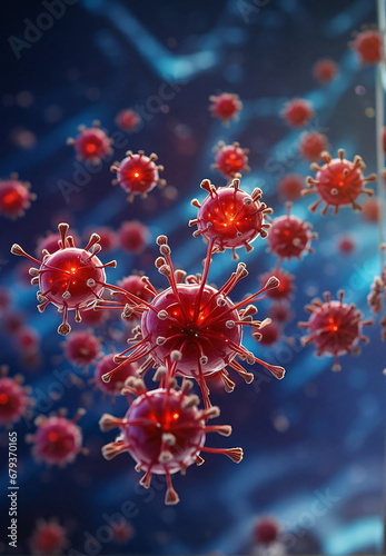 Coronavirus, virus spread at the molecular level