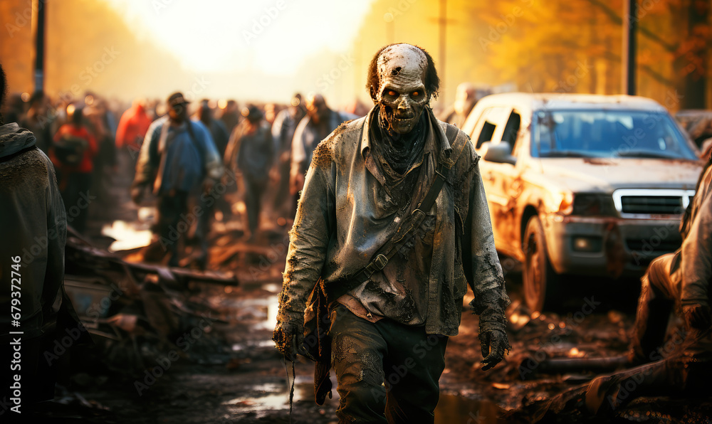When Shadows Lengthen and the Dead Rise: A Halloween Tale of a World Plunged into Zombie Apocalypse - Generative AI When Shadows Lengthen and the Dead Rise: A Halloween Tale of a World Plunged into Zombie Apocalypse - Generative AI