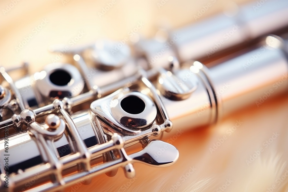 Naklejka premium Rhythmic Components: Explore the rhythmic components of a musical instrument in exquisite detail, depicting the educational journey in the world of music
