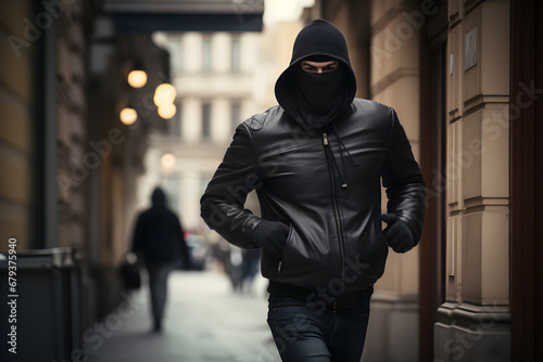 Street Robber, Pickpocket, street thief, stolen goods, Street criminal, Male bandit, Urban thief