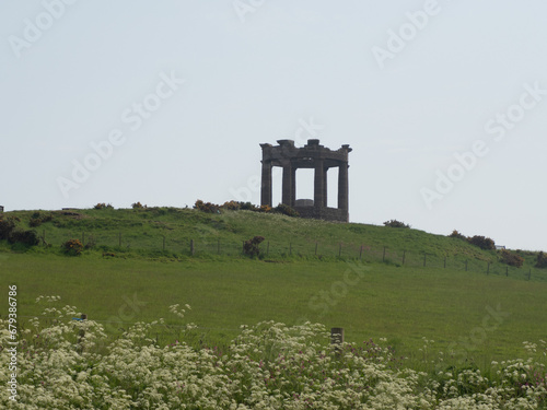 Monumento de la Primera Guerra Mundial, en Stonehaven, Escocia, Reino Unido, Europa photo