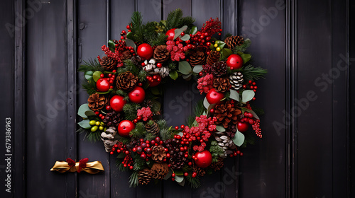 A guide for creating your own DIY Christmas wreath.