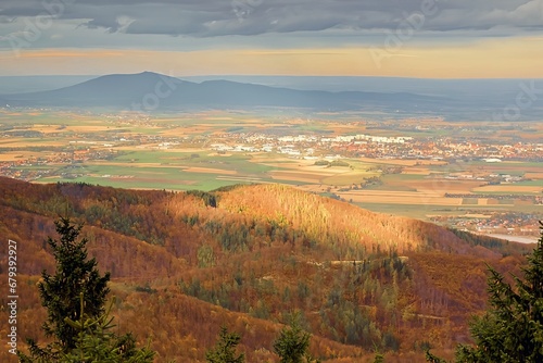 Góry Sowie jesienią