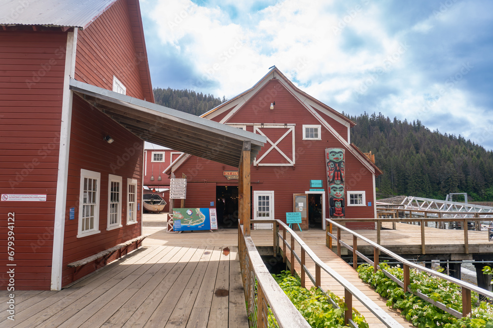 Icy Strait Point, Alaska: The Hoonah Packing Company facility a former