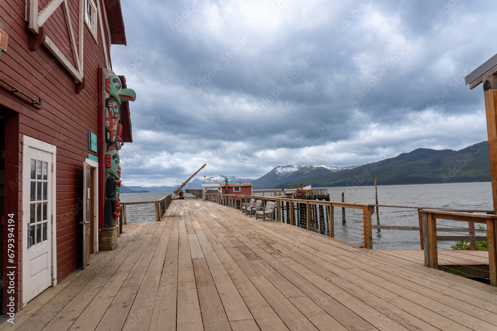 Icy Strait Point, Alaska: The Hoonah Packing Company facility a former