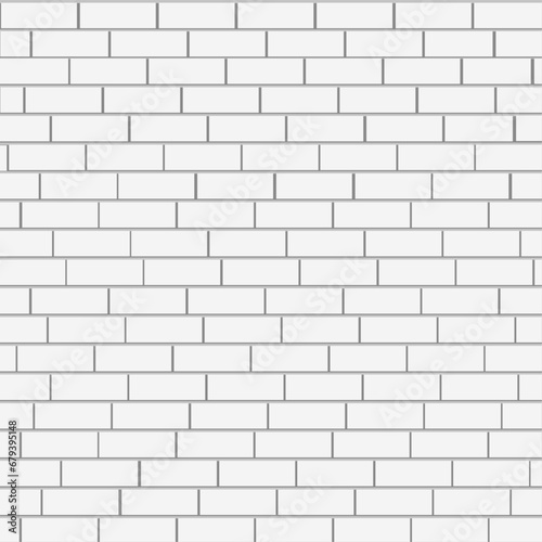 White Brick Wall Texture Background, Brick Wall, Brick Wall With Shadow