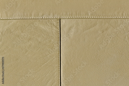 mustard yellow calf leather texture. The skin is bovine. Relief skin texture