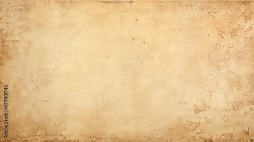 Old classic beige paper background with texture faded  and vintage vibes