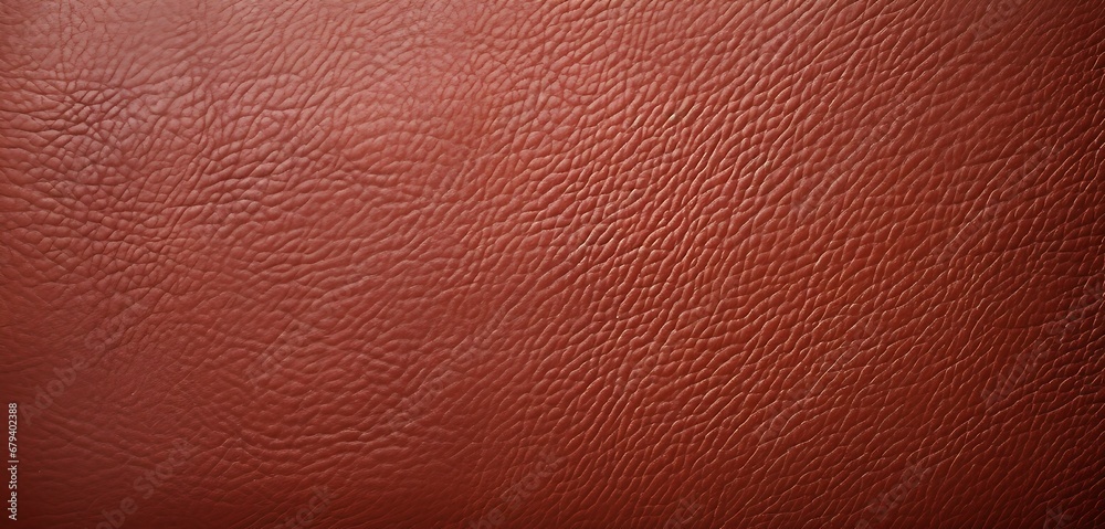 Fototapeta premium marron leather texture background. Close-up of marron leather texture, leather pattern for graphic design and web design.