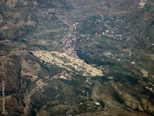 vista aerea di Troina 213