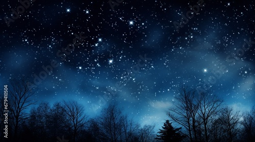 sky with stars