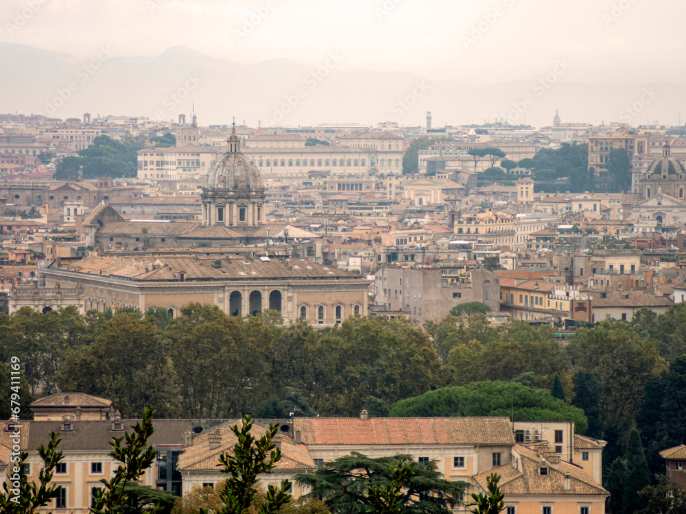 Vista di Roma dalla Basilica di San Pietro 473
