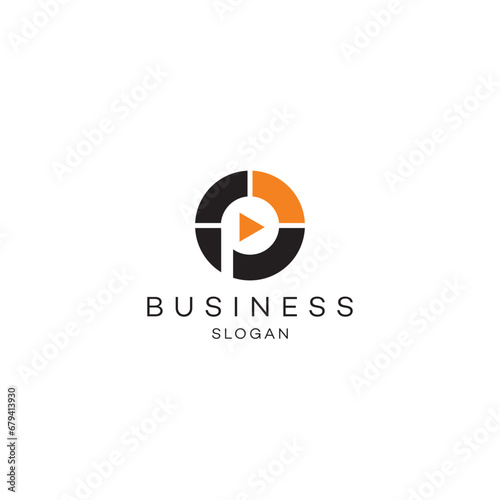 Letter P media marketing round innovative play logo design business solution Abstract vector brand flat Icon design vector modern minimal style illustration emblem sign symbol logotype typography Free Download Letter P media marketing round innovative play logo design business solution Abstract vector brand flat Icon design vector modern minimal style illustration emblem sign symbol logotype typography - GFXLoad