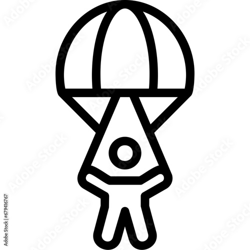 Paratrooper Icon