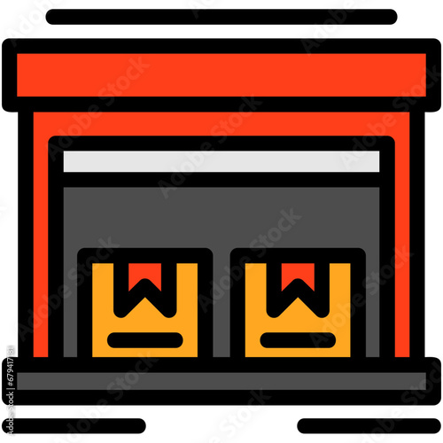 Warehouse Icon