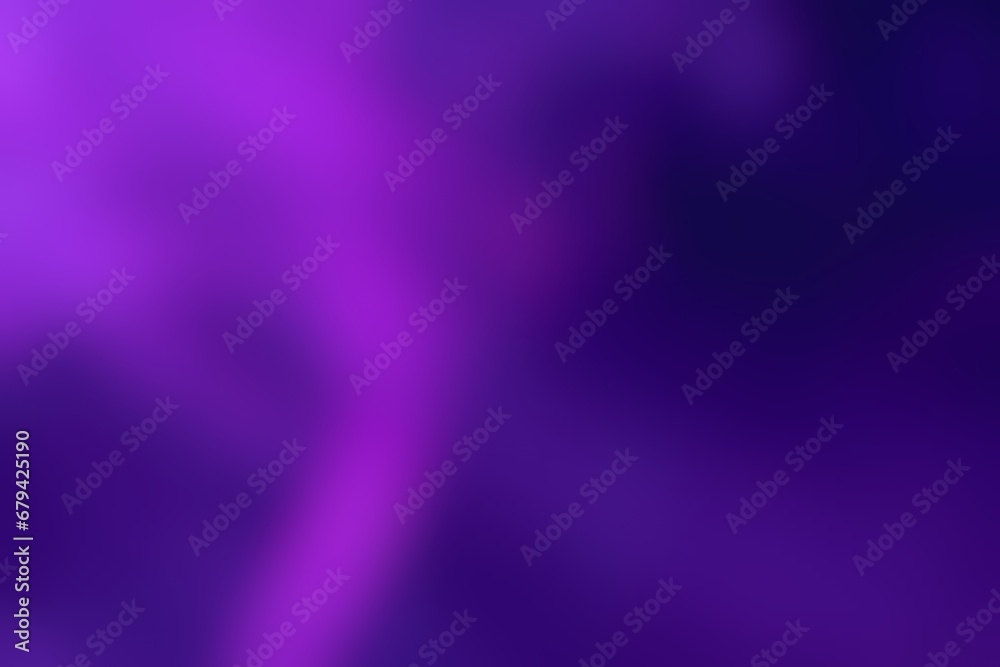 Abstract blurred background image of purple color gradient used as an illustration. Designing posters or advertisements.
