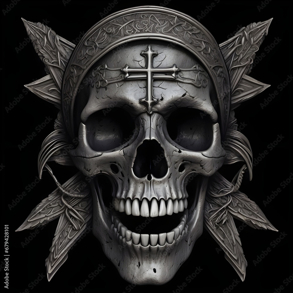 Cross Skull Generative AI Cross Skull Generative AI