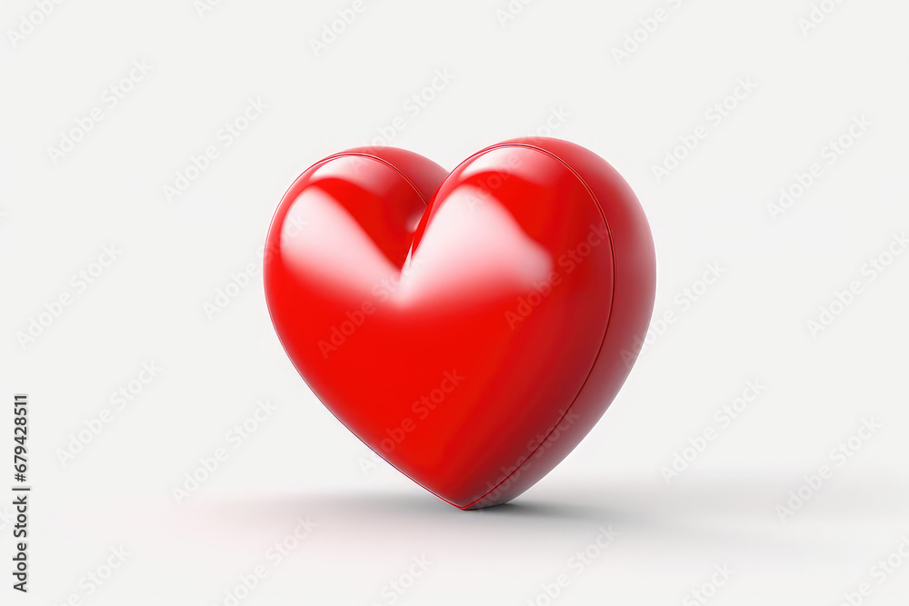 3d realistic red hearts. wedding marriage ceremony and Valentine's Day celebration concept. 3d render illustration. Generative AI. 3d realistic red hearts. wedding marriage ceremony and Valentine's Day celebration concept. 3d render illustration. Generative AI.